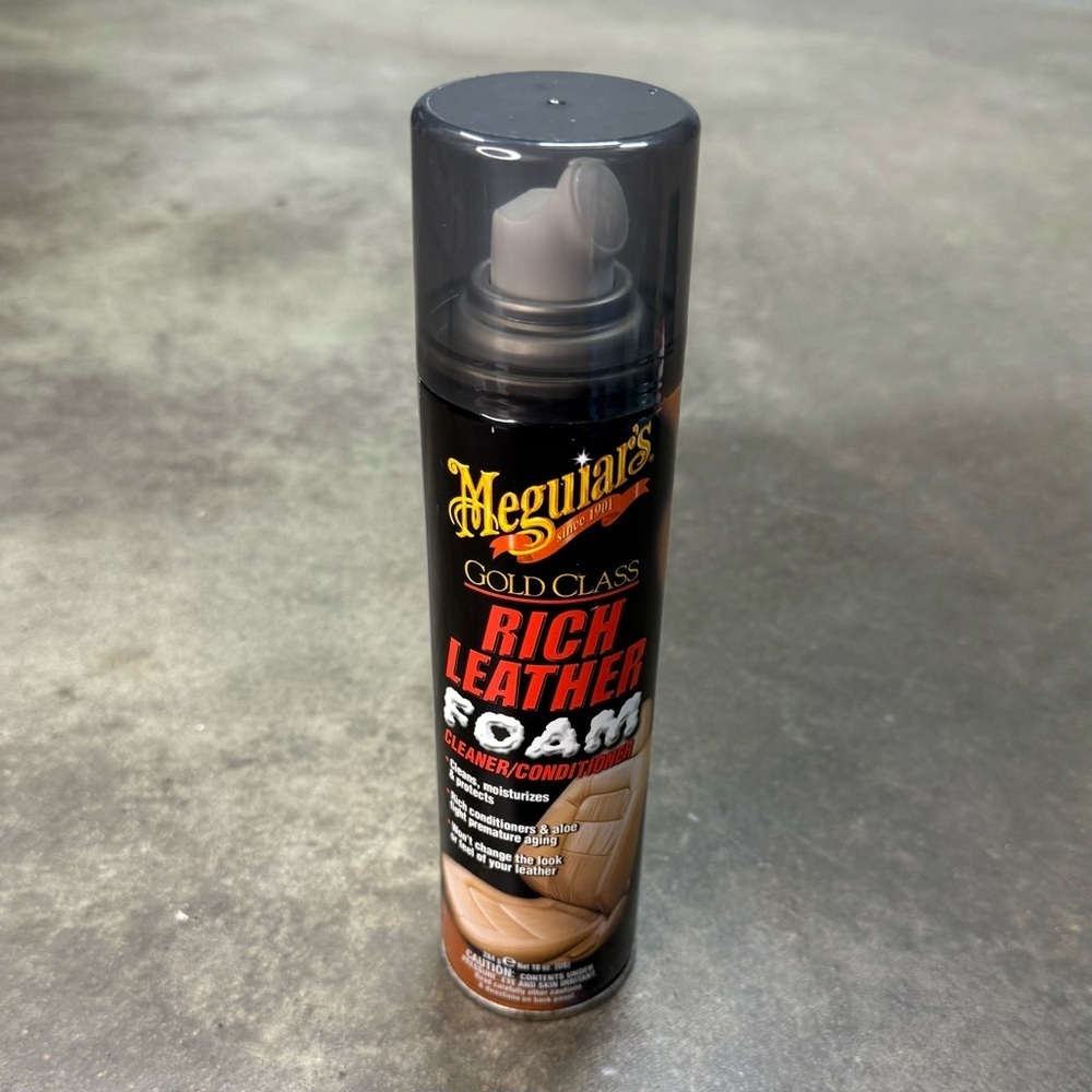 Meguiars Gold Class Leather Foam 10oz Retired NOS Cleaner Conditioner